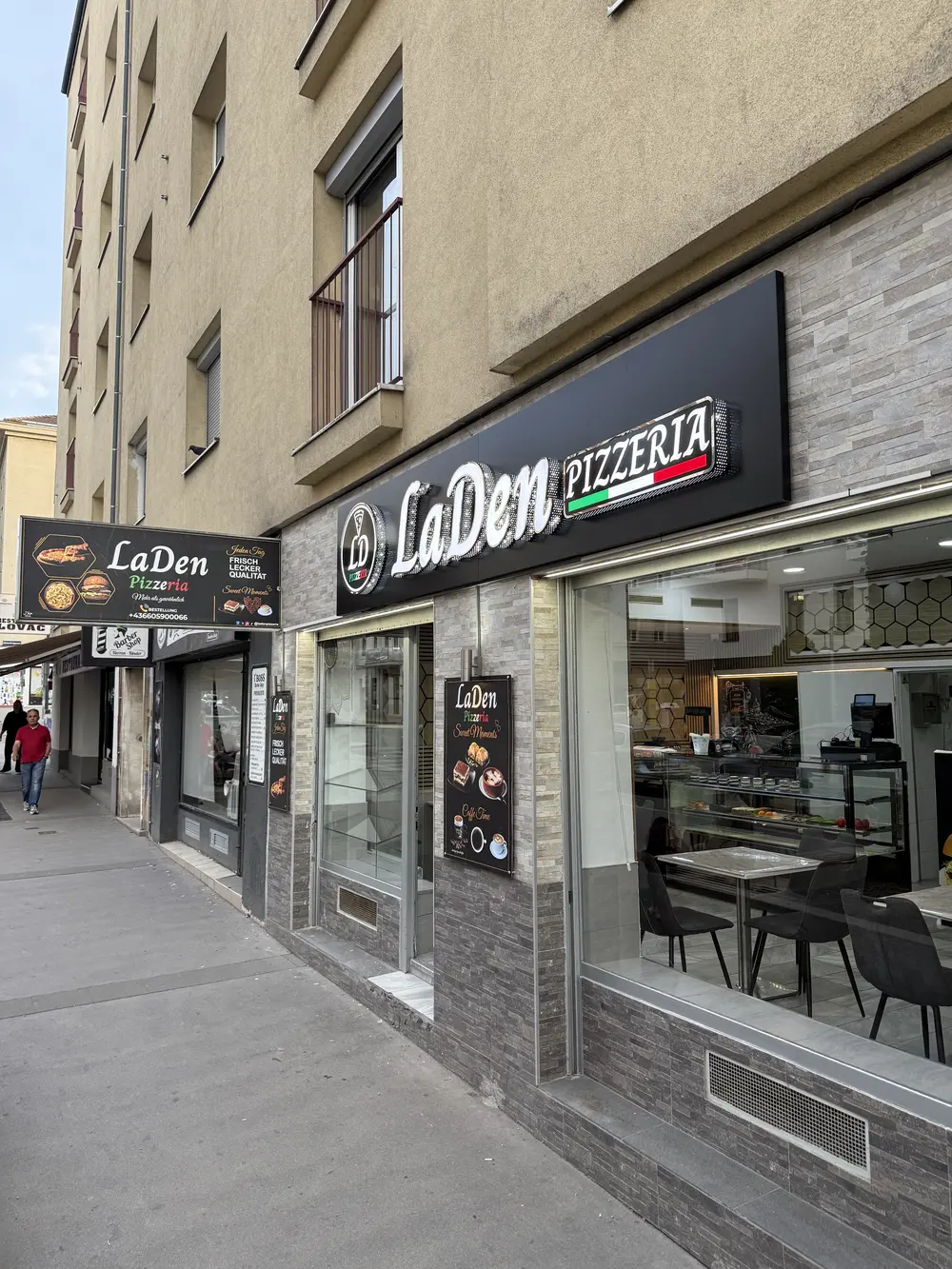 LaDen Pizzeria Straßenansicht